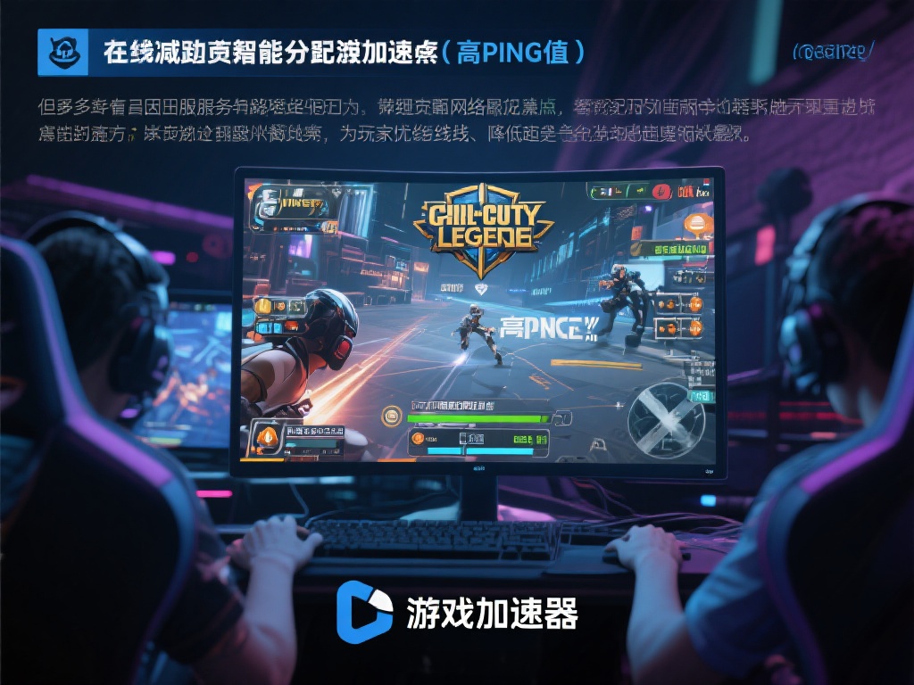减少延迟，告别“高PING值”困扰
对于在线竞技